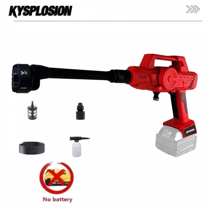 Nettoyeur haute pression portable compatible avec la batterie Milwaukee M18, pulvérisateur pour jard