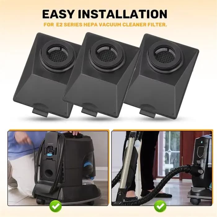 Filtre Hepa de remplacement pour aspirateur série Rainbow Rexair E2, accessoires de filtre, pièces,