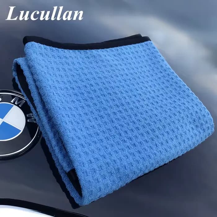 Lucullan – tissu de séchage en microfibre 60x90CM, ne grattache pas ou tourbillonnant, serviette gau