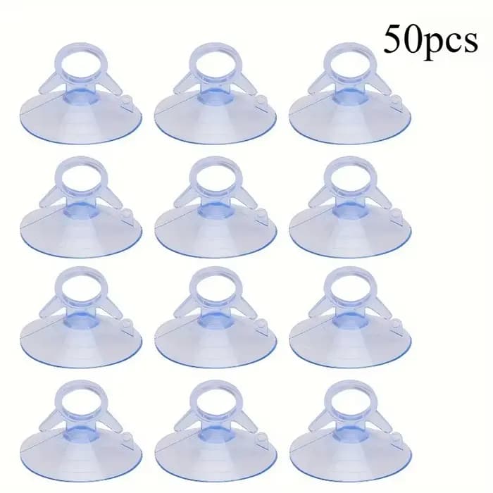 50 pièces d'accessoires de suspension pour vitres, carreaux, cuisine, salle de bain, miroirs, murs d