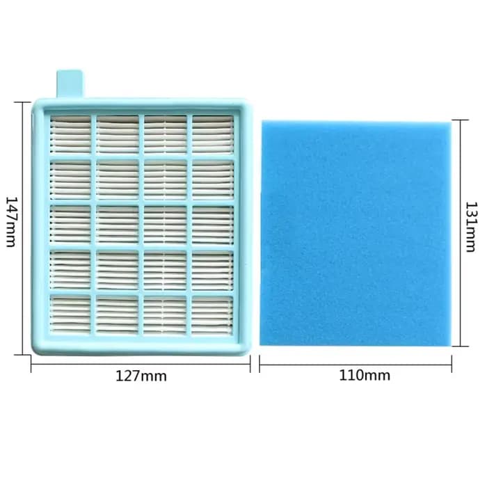 1 pièce pour aspirateur de remplacement Philips avec filtre HEPA FC8470 FC8471 FC8475 FC8630 FC8645