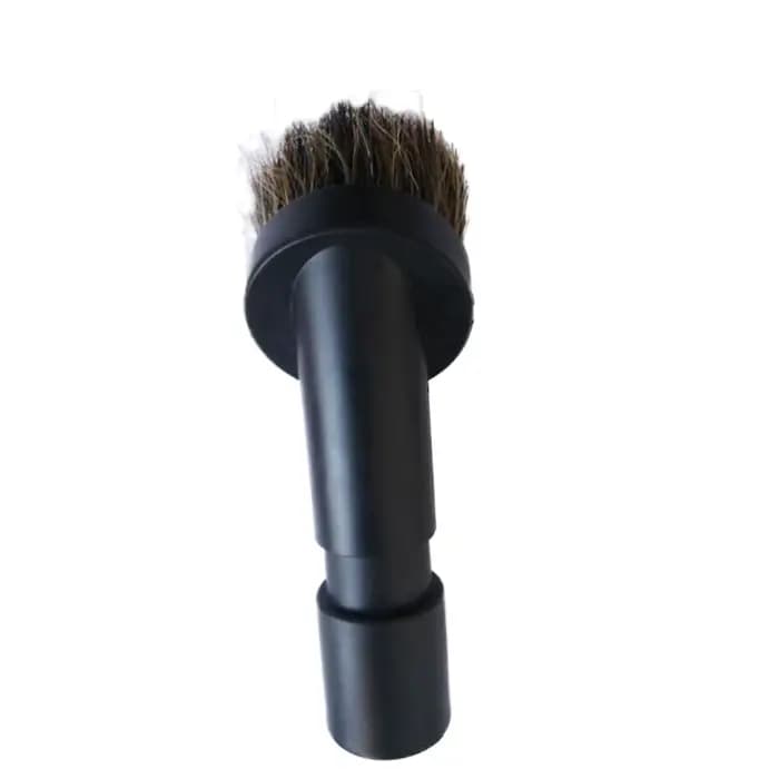 Brosse ronde universelle en crin de cheval pour aspirateur