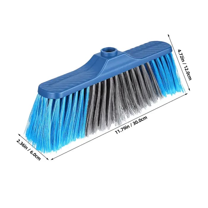 Tête de balai en plastique de remplacement pour le nettoyage domestique