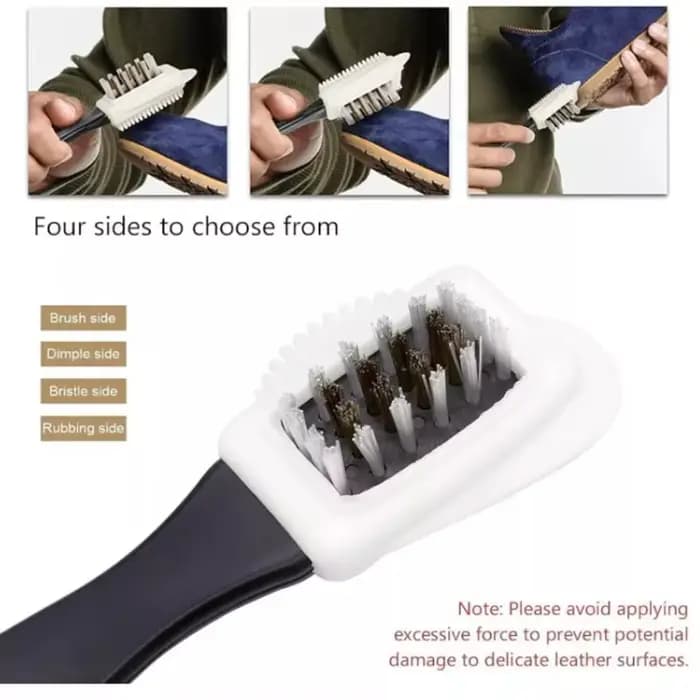 Kit de brosses en daim pour enlever les taches avec gomme