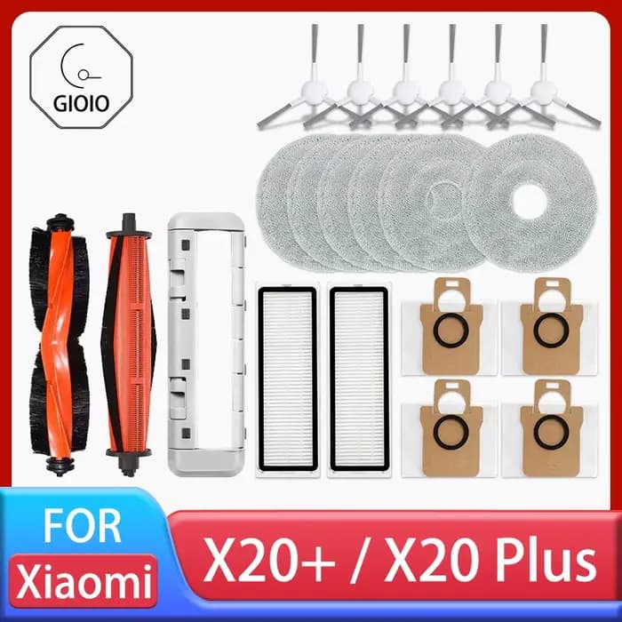 Pièces de rechange pour aspirateur robot Xiaomi X20 + / X20 Plus