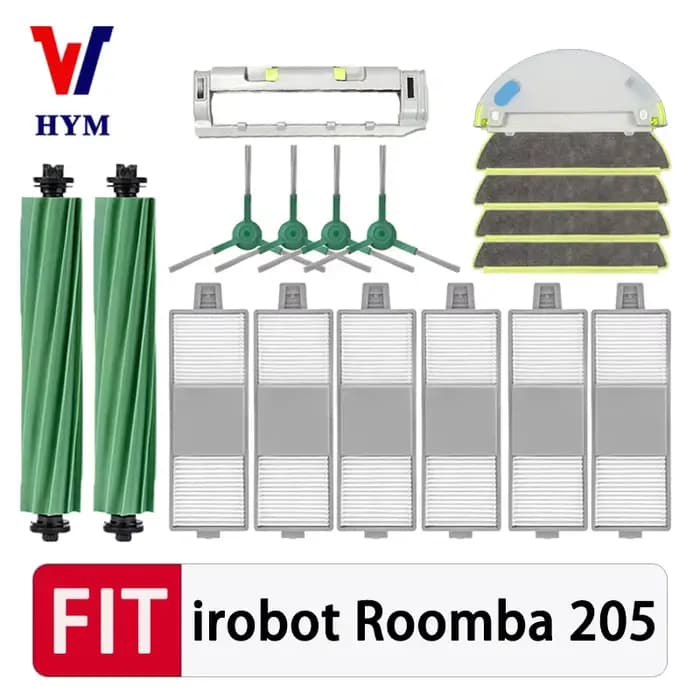 Pièces de rechange pour aspirateur iRobot Roomba 205 DustCompactor Vac / Combo : brosse principale