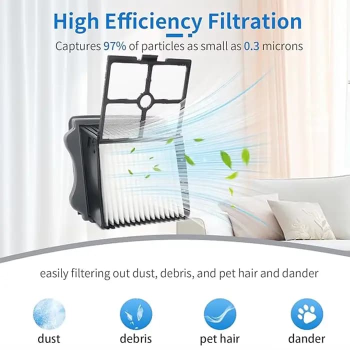 Pour TINECO Floor ONE S5/ S5 Pro lave-sol sec et humide sans fil aspirateur à main rouleau brosse filtre Hepa accessoires de rechange pièces
