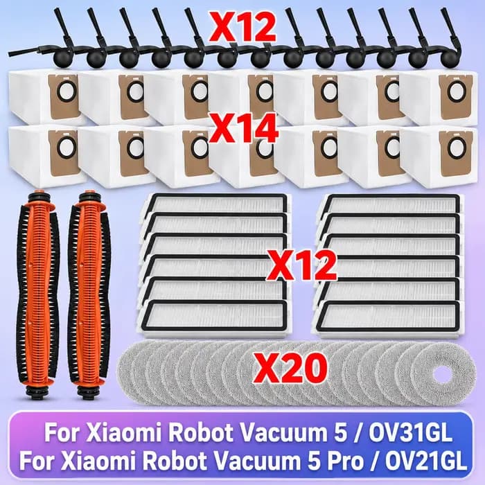 Compatible avec (Xiaomi Robot Vacuum 5 / OV31GL