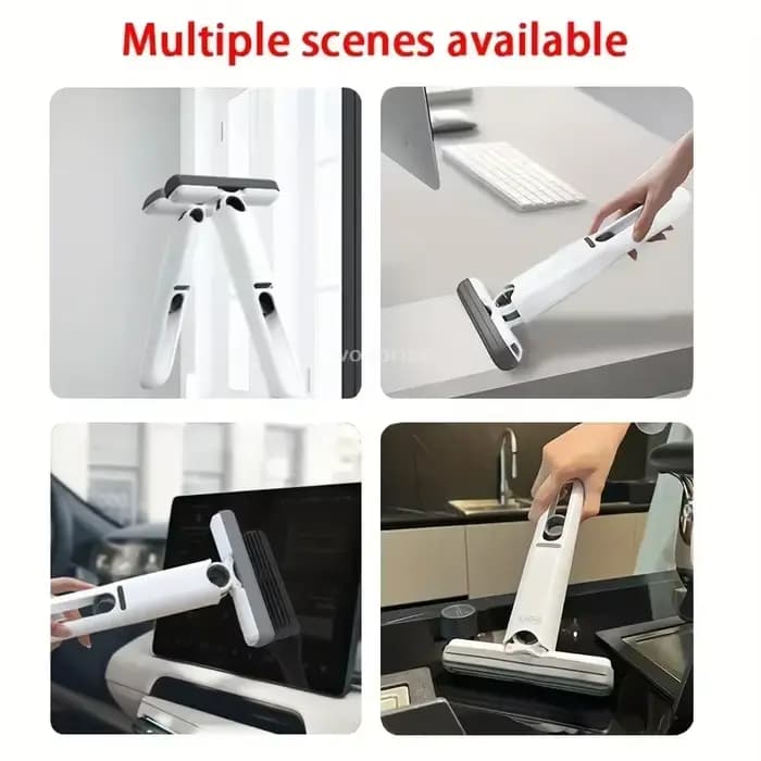 Ensembles de serpillères éponge auto-essoreuses portables avec petite serpillière auto-essoreuse pour voitures
