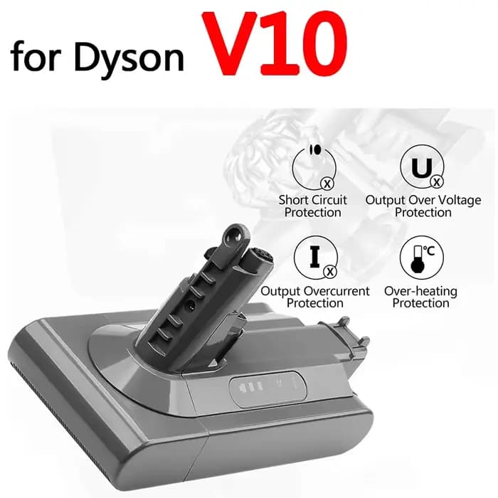 Batterie pour aspirateur Dyson V10 / SV12 / Animal V10 / Absolute 969352-02 206340 25