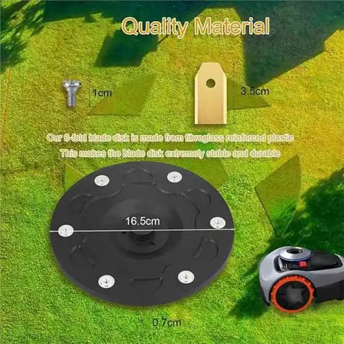 Kit de remplacement de disques à 6 lames légers pour Segway Navimow I105N