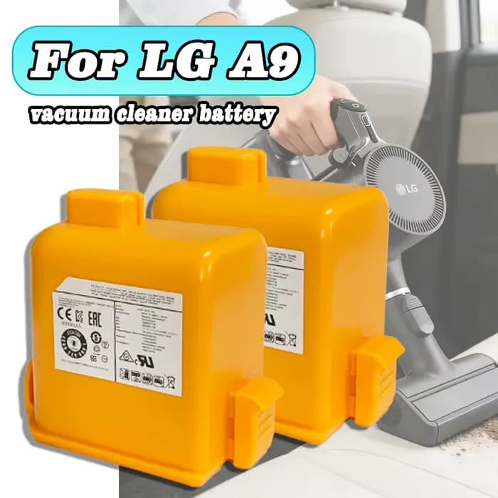 Batterie pour aspirateur LG A9 parfaitement compatible avec les aspirateurs LG CordZero A9 Series