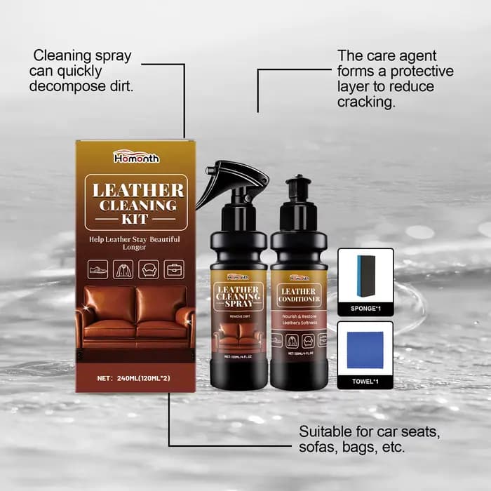 Kit de nettoyant pour cuir
