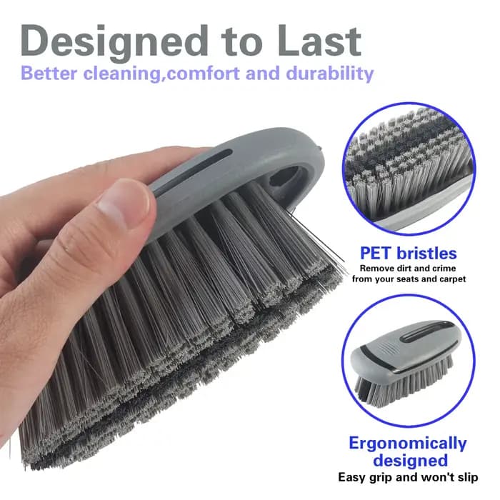 Brosse de nettoyage pour tapis et tissus d'ameublement