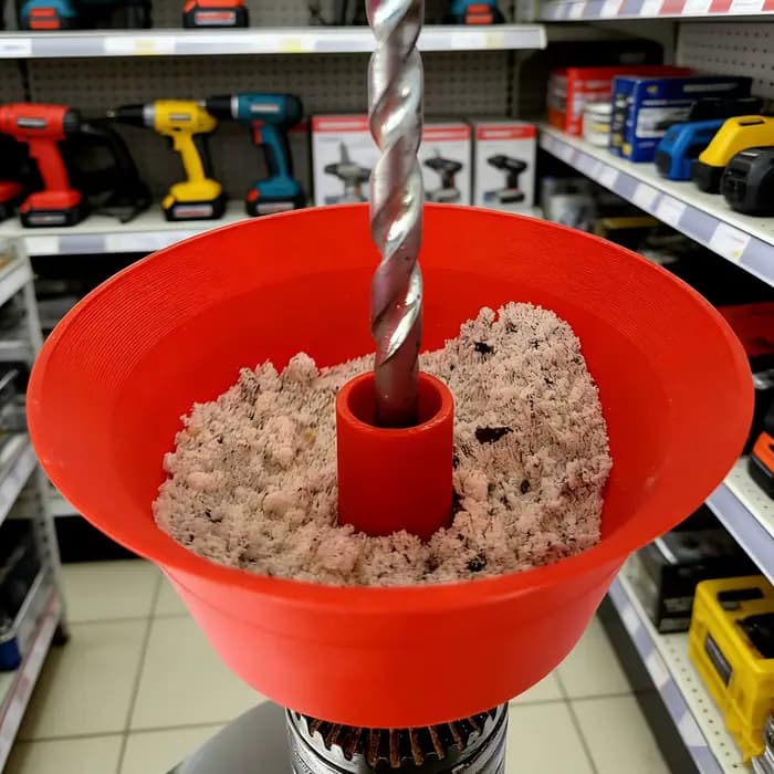 Nouvel aspirateur de chantier pour perçage de plafond