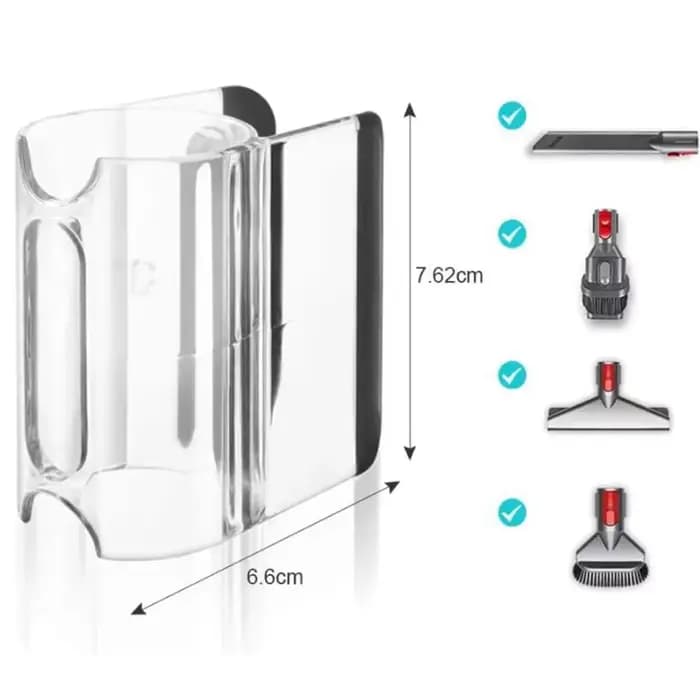 Clip de fixation de support d'accessoires pour aspirateur Dyson V7 V8 V10 V11