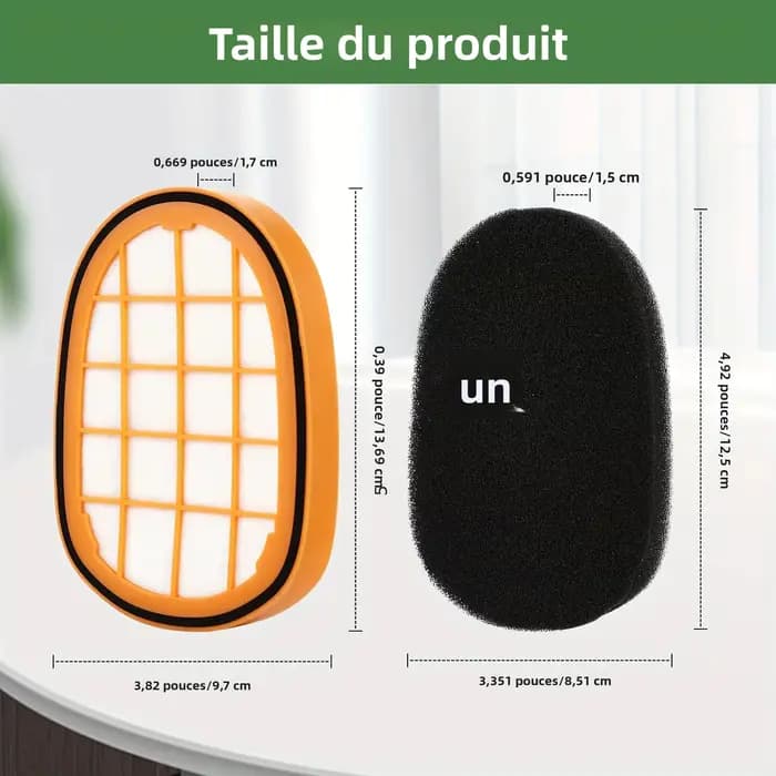 Accessoires de filtre de remplacement FC5005/01 pour Philips FC6812 FC6813 FC6822 FC6823 FC6826 FC6723/01 FC6901-FC6904 XC7042/01