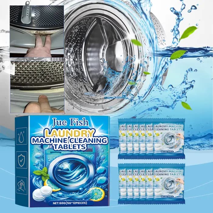 Comprimés effervescents pour nettoyage de Machine à laver