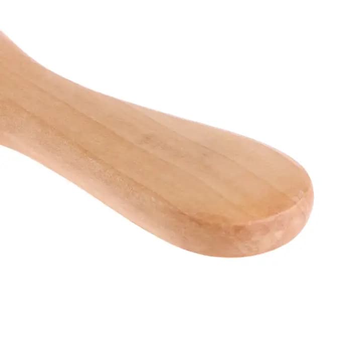 Brosse à manche en bois pour bébé