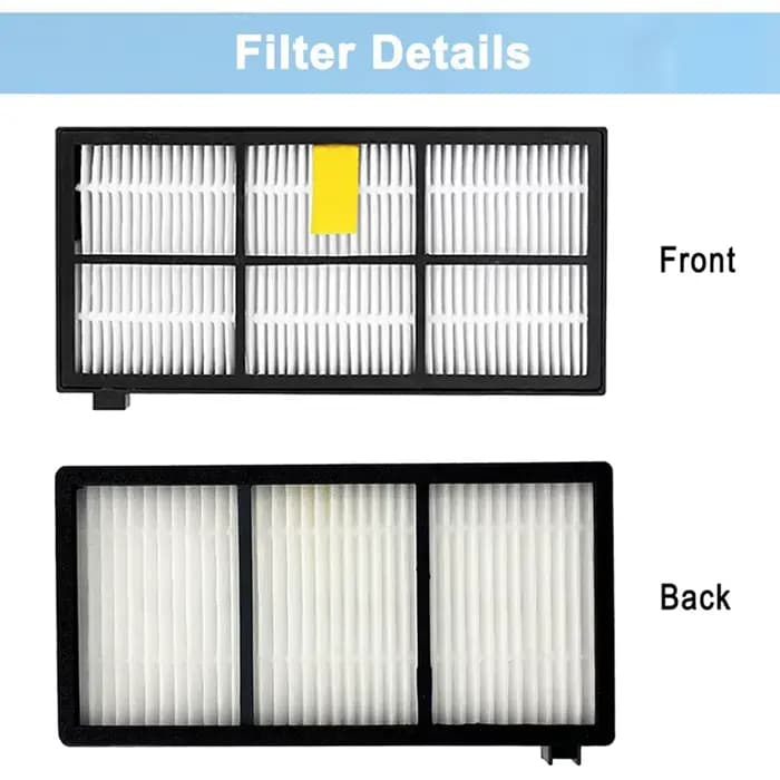 Accessoires de filtres à brosse latérale principale pour aspirateur Robot Irobot Roomba 850 860 861 866 870 880 890 900 960 980 981 985