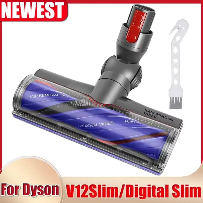 Tête de brosse à entraînement Direct Anti Entangleme pour aspirateur Dyson V12Slim/Digital Slim