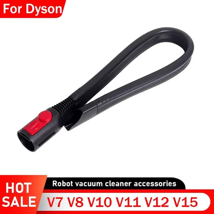 Tête de buse d'aspiration plate et souple pour aspirateur Robot Dyson V7 V8 V10 V11 V12 V15