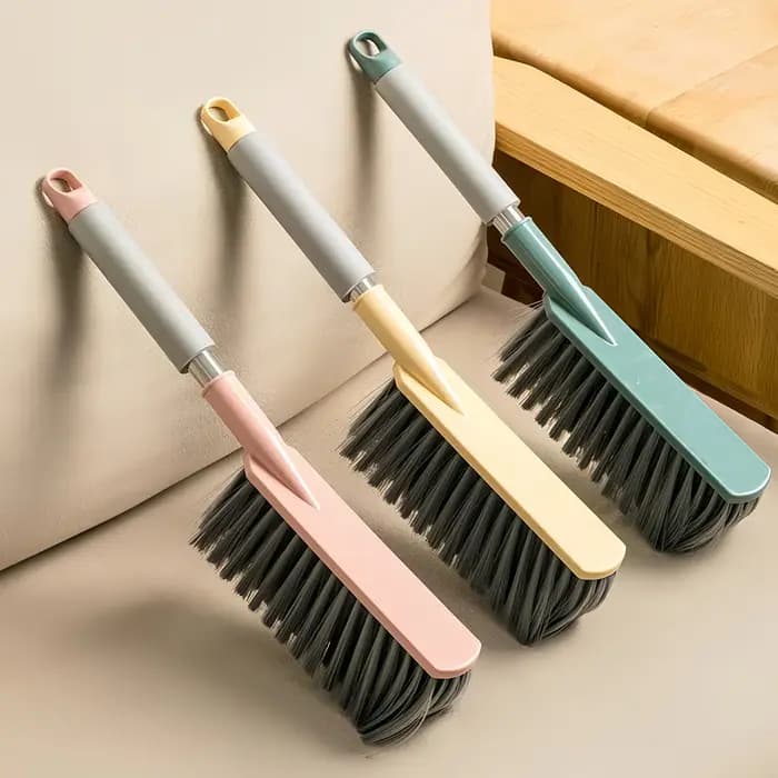 Balai à manche long avec poils souples pour dépoussiérage