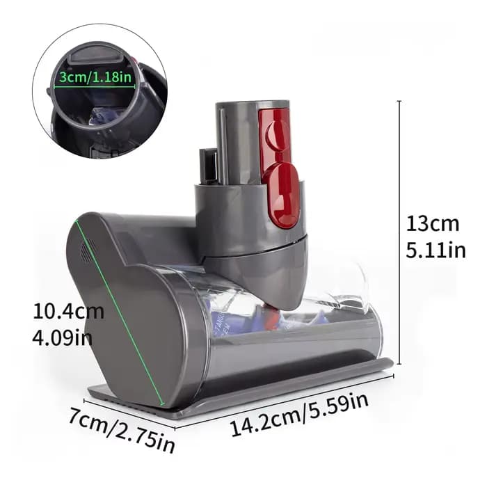 Brosse électrique anti-acariens pour matelas