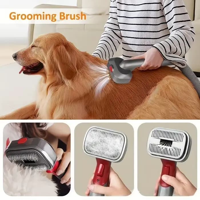 Brosse de toilettage pour animaux de compagnie Dyson V6-V15 - Accessoire d'élimination des poils d'animaux pour aspirateurs