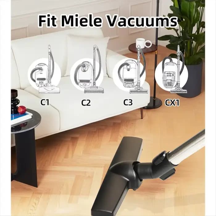 * Tête de sol en crin de cheval AA60I pour aspirateurs Miele