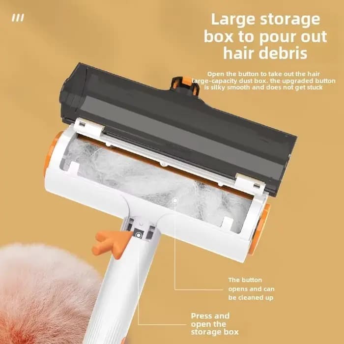 Rouleau anti-poussière multifonctionnel