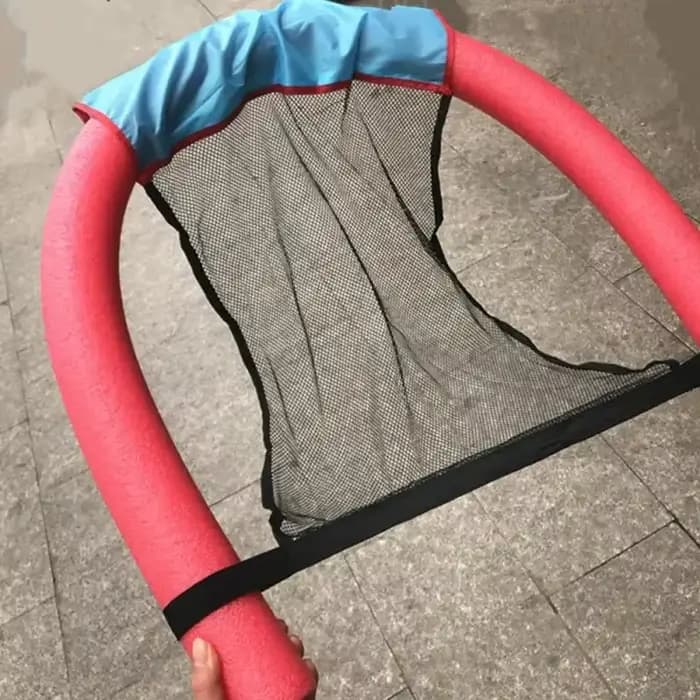 Fauteuil flottant pour piscine, hamac en filet, accessoire aquatique pour adultes, pour la détente et le repos en vacances, gonflable, pour l'été