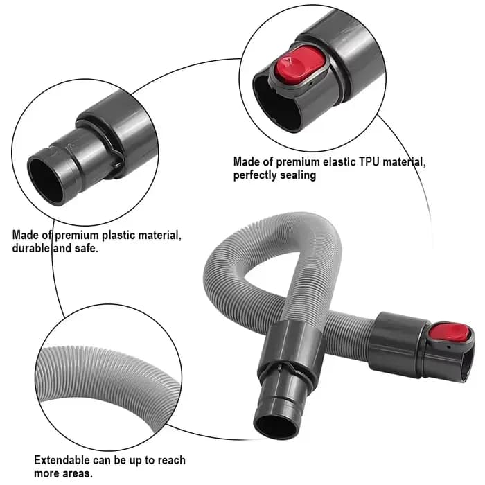 Pour Dyson V6 DC24 DC35 DC39 DC45 DC58 DC59 DC62 DC74 DC série aspirateur Tube d'extension télescopique pièces