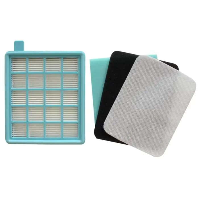 (Comparable au jeu de filtres FC8058 / 01) pour aspirateur Philips PowerPro Active et Compact.