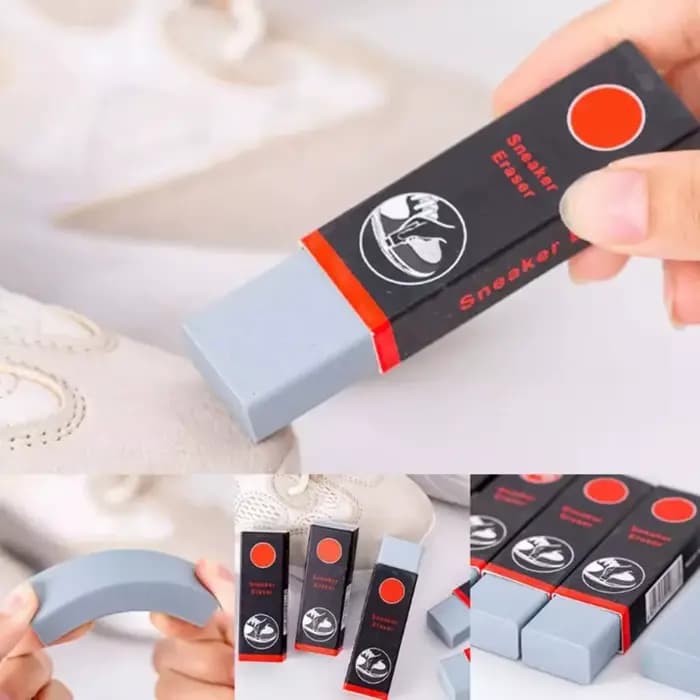 Kit de brosses en daim pour enlever les taches avec gomme