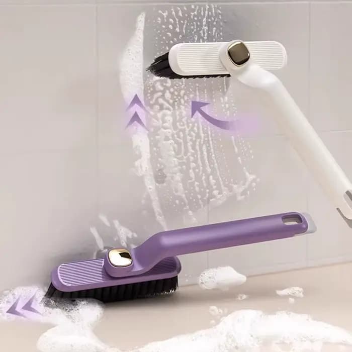 Brosse rotative de nettoyage de fentes en forme de V
