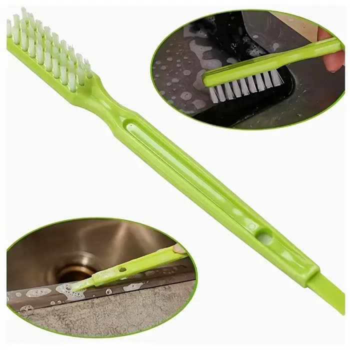 Brosse de nettoyage de joints de carrelage deux