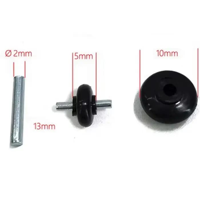 Axes rouleaux petites roues pour Dyson DC35 DC44 DC45 DC59 DC62 V6 SV03 SV05 SV06 SV07, têtes d'alimentation sous vide Hurized