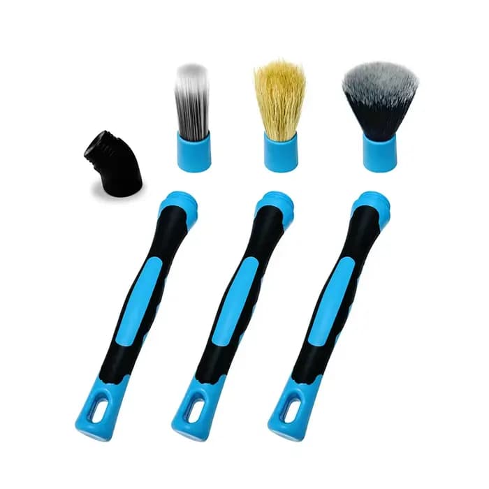 Ensemble de brosses de nettoyage de détails de voiture professionnelles
