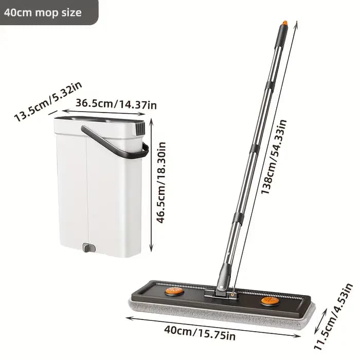 JOYBOS – ensemble de vadrouilles plates rotatives