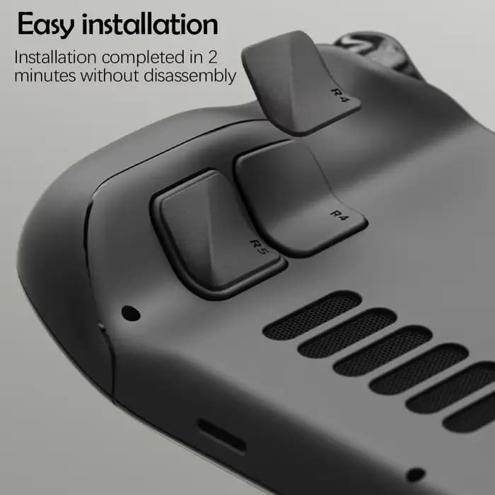 Ensemble d'amélioration des boutons arrière de protection pour plate-forme vapeur