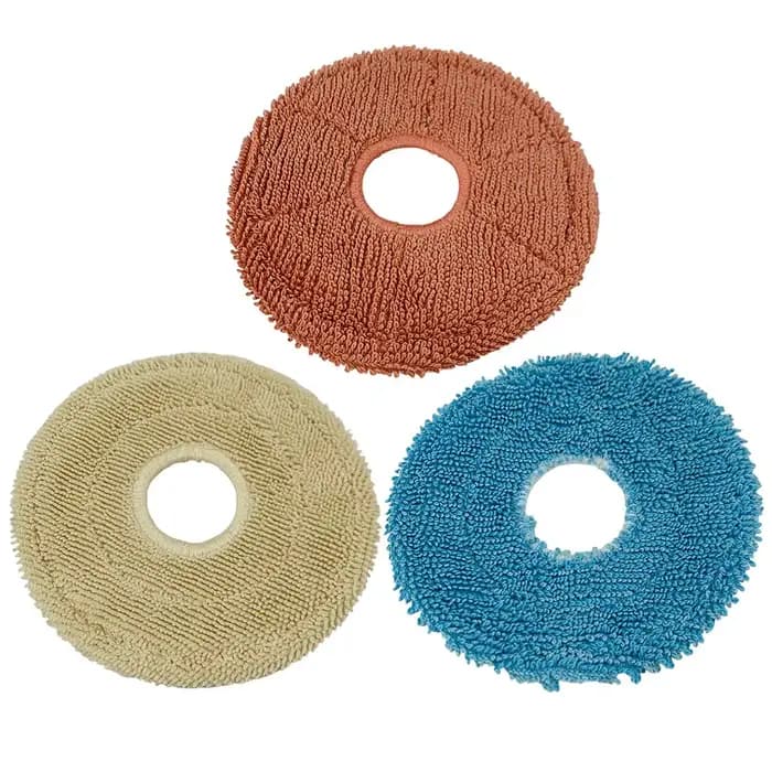 2 pièces de serpillière en peluche pour aspirateur robot MOVA pour MOBIUS 60