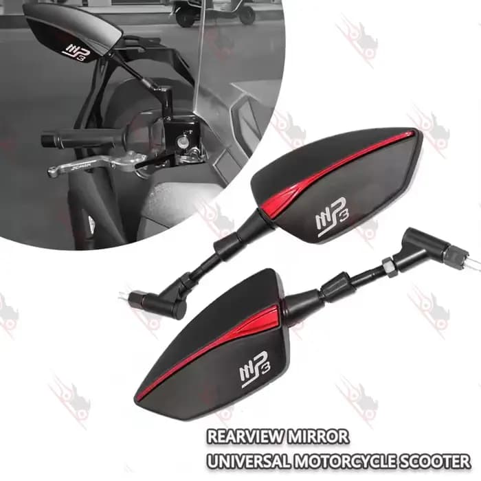 Pour PIAGGIO MP3 125 250 300 400 500 moto rétroviseur réglable côté gauche droit rétroviseurs accessoires pièces