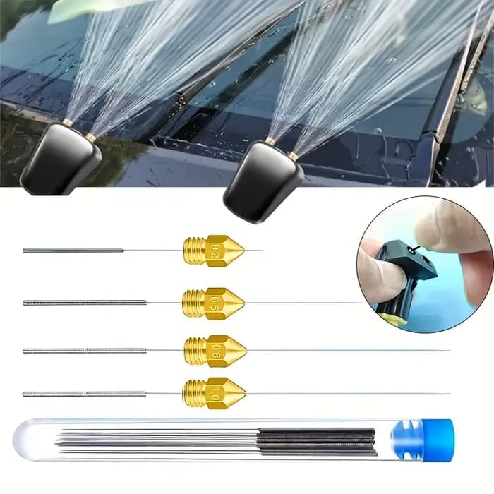 Kit de buse de nettoyage en acier inoxydable