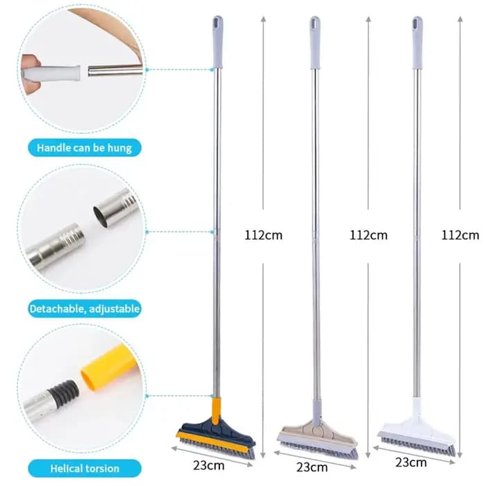Brosse de nettoyage pour sol de salle de bain
