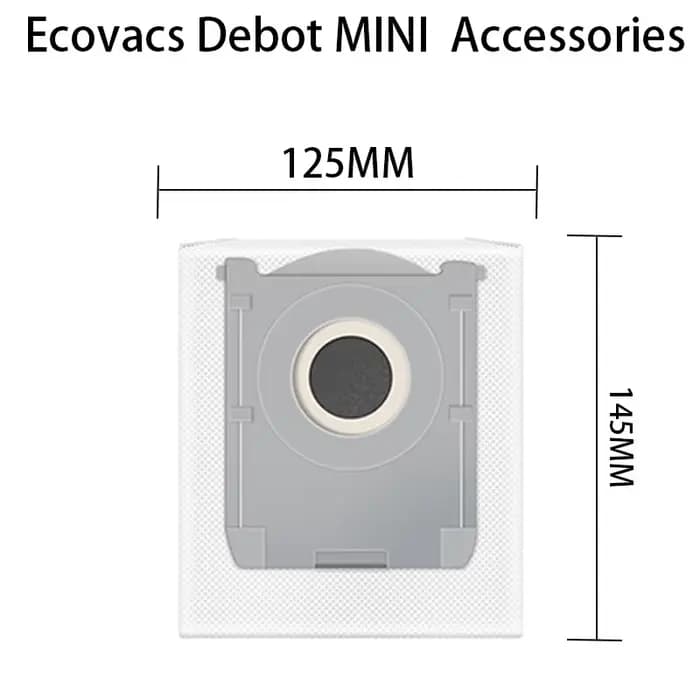 Ecovacs Deebot mini Robot aspirateur accessoires brosse principale tissu sac à poussière bord