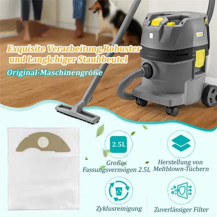 Sac de rechange pour aspirateur Kärcher NT 22/1 NT22/1AP - Ensemble de sacs accessoires