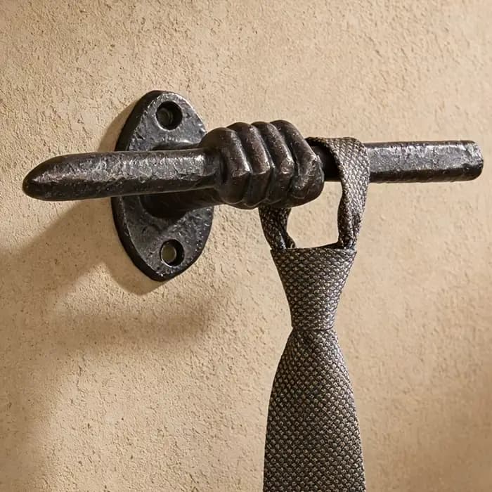 Crochets muraux créatifs en fonte, crochets d'entrée ou décoration de chambre unique pour accrocher des manteaux, des portefeuilles, des écharpes ou des bijoux, crochet utilitaire