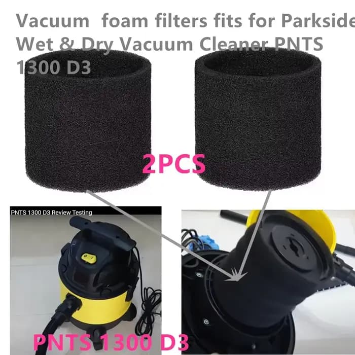 Filtres en mousse pour aspirateur
