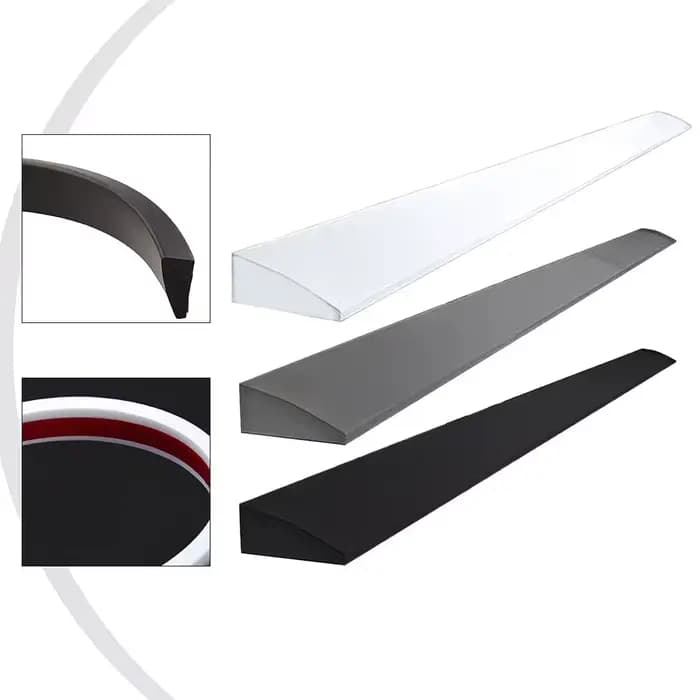 Bande de franchissement flexible en silicone pour robot aspirateur